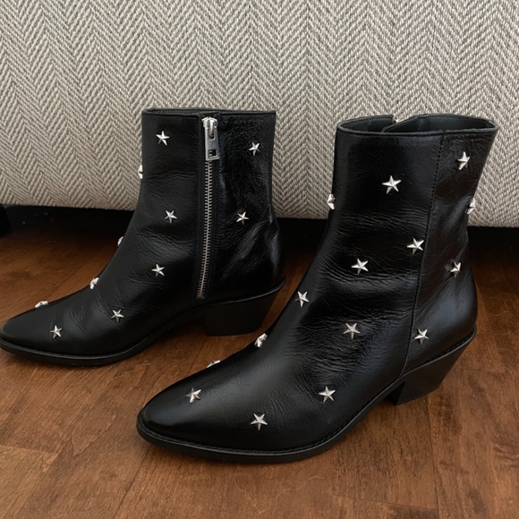 New with Tag Zadig & Voltaire black ankle boots - Picture 6 of 10